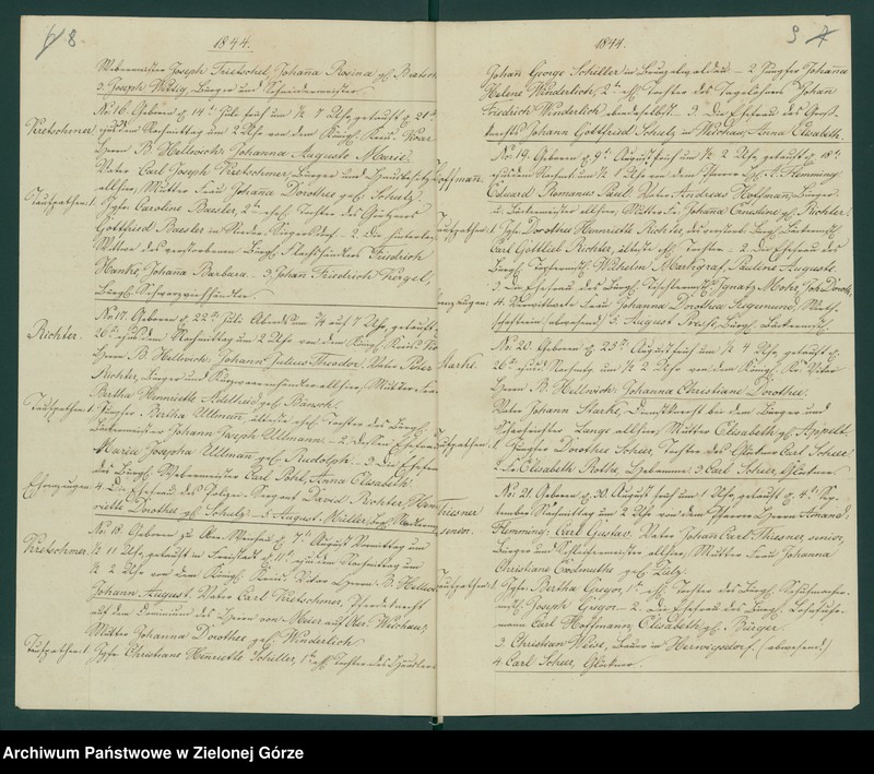 image.from.unit.number "Geboren, Getrauten, Gestorbenen bei der katholische Stadt - Pfarrkirche zu Freistadt"