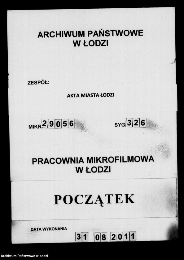 Obraz 1 z jednostki "Akta w przedmiocie pożyczki Andrzeja Jeżewicza"