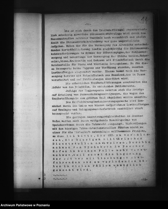 Obraz 15 z jednostki "Lageberichte der Abteilungen für die Zeit vom 1.10.1941. - 31.12.1941"