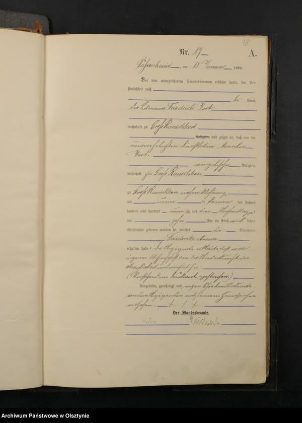 image.from.unit.number "Geburts-Haupt-Register Nr 1 - 265"