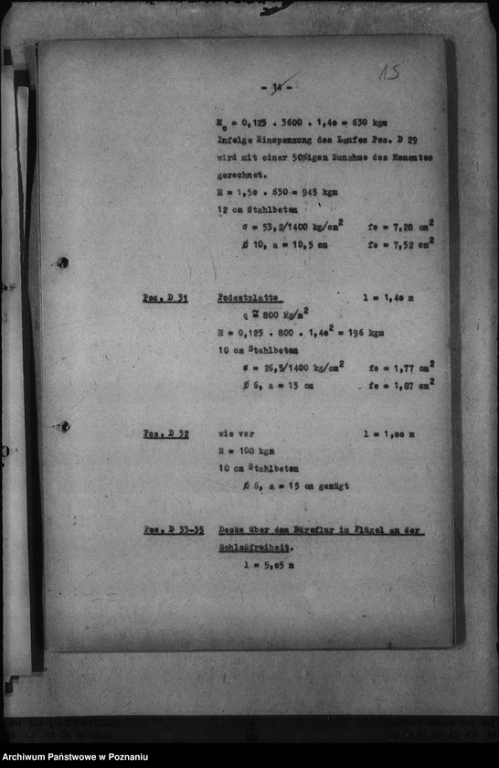 Obraz 19 z jednostki "Opis statyczny zamku w Poznaniu - I"