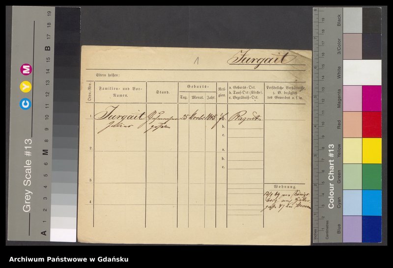 image.from.unit.number "Karty meldunkowe: Jurgait - Jutrzenka"