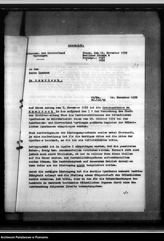 Obraz 15 z jednostki "Sparkassen und Giroverband Wartheland"