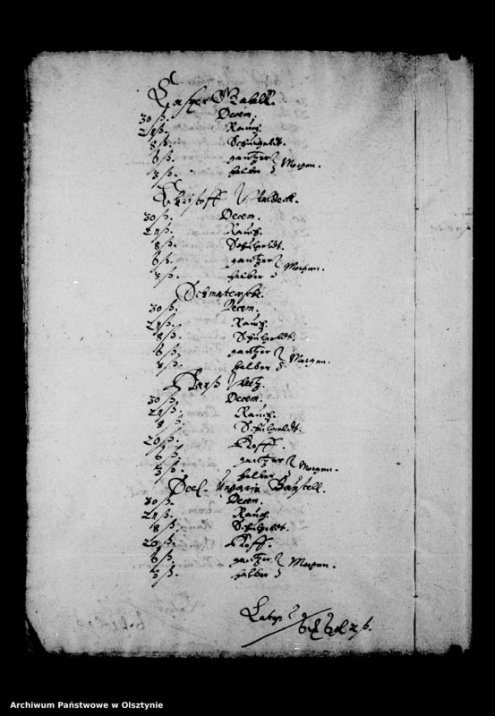 image.from.unit.number "Kirchen-Rechnung in Deutsch Eylau"