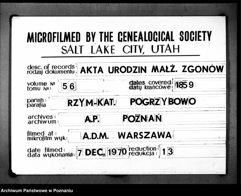 image.from.unit.number "Duplikat urodzonych, zaślubionych, zmarłych"