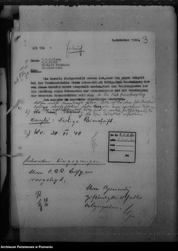 Obraz 7 z jednostki "Nebentätigkeit der Beamten und Angestellten"