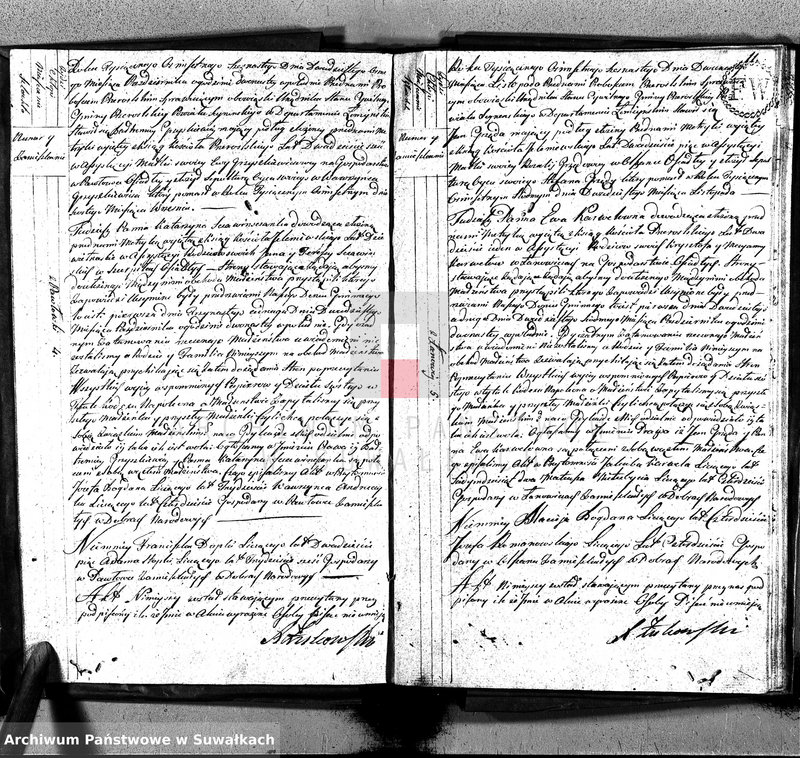 image.from.unit.number "Akta Gminy Przeroslskiey Zaślubionych od Dnia 1- wszego Stycznia Roku 1816"
