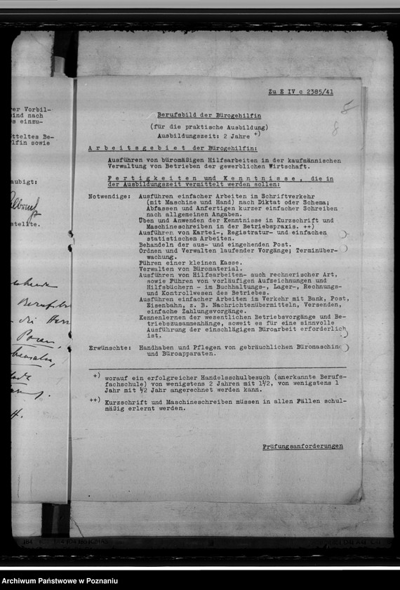 Obraz 12 z jednostki "Bürogehilfinnen. Kaufmännische Berufsschulen"