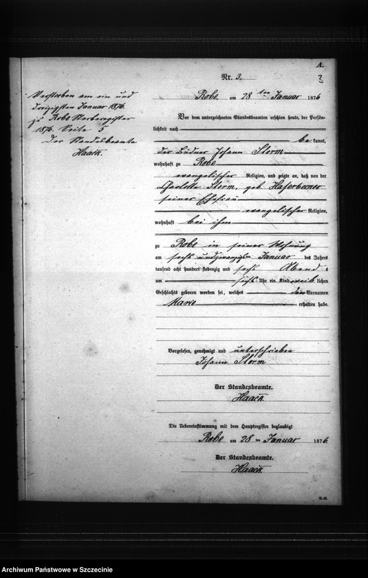 Obraz 6 z jednostki "Geburts-Register (Neben-Register)"