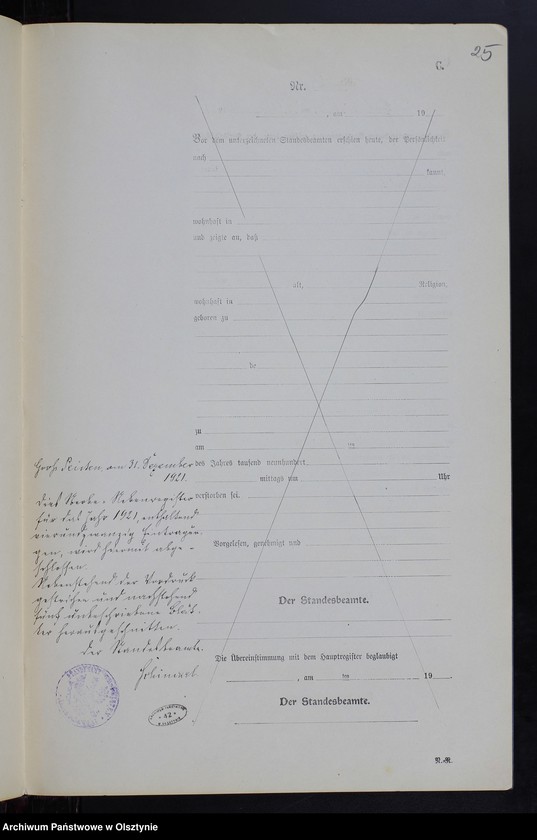 image.from.unit.number "Sterbe-Neben-Register Nr 1 - 24 [ Księga zgonów - wtóropis ]"
