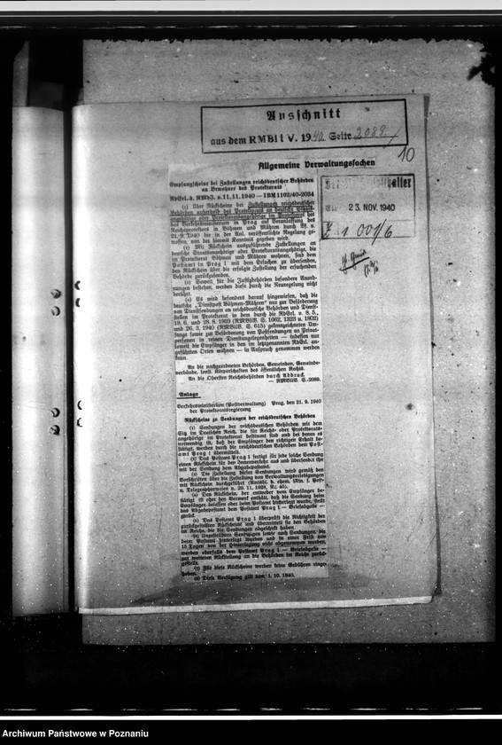 Obraz 14 z jednostki "Verkehr mit der Reichspost- allgemein"