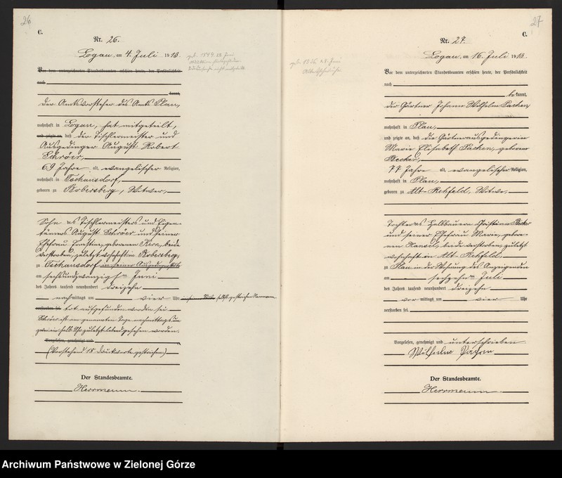 Obraz 16 z jednostki "[Księga zgonów]"