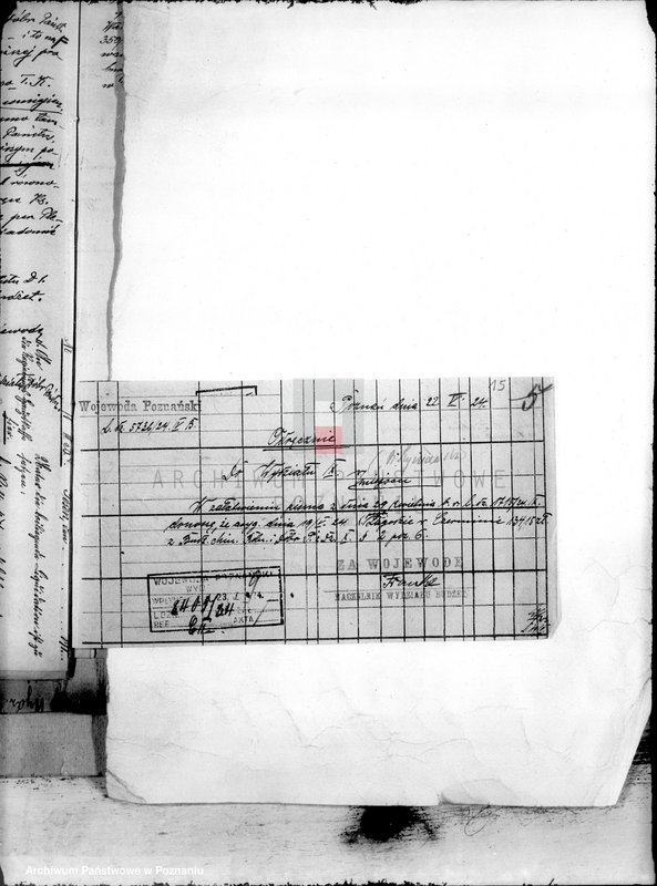 Obraz 19 z jednostki "/Sprawy patronatu domeny Czermin nad kościołem w Czerminie/"