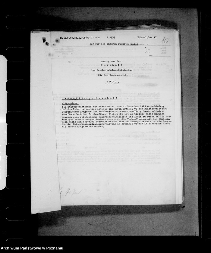 Obraz 14 z jednostki "Auszüge aus Haushaltsplänen, Kassenanschläge, Kassenabschlüsse etc."