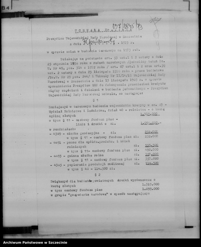 image.from.unit.number "Protokół posiedzenia Prezydium Wojewódzkiej Rady Narodowej  nr 137, miesiąc październik"