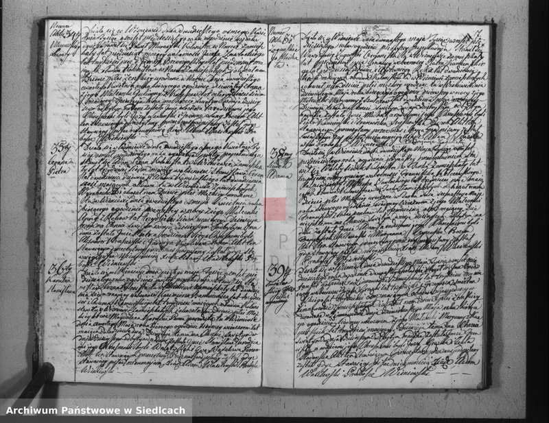 Obraz 10 z jednostki "[Akta urodzeń, małżeństw, zgonów]"