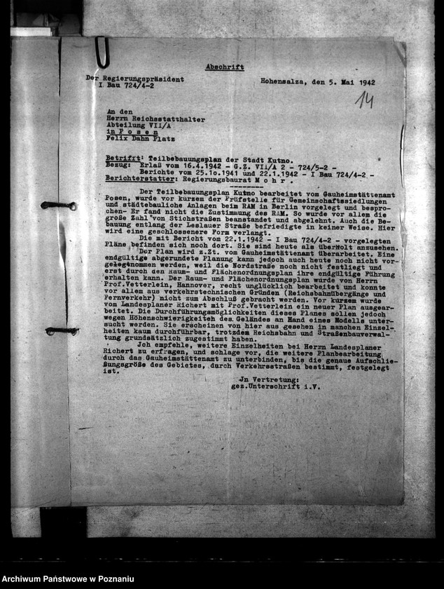 Obraz 18 z jednostki "Planung Kutno - rozbudowa miasta"