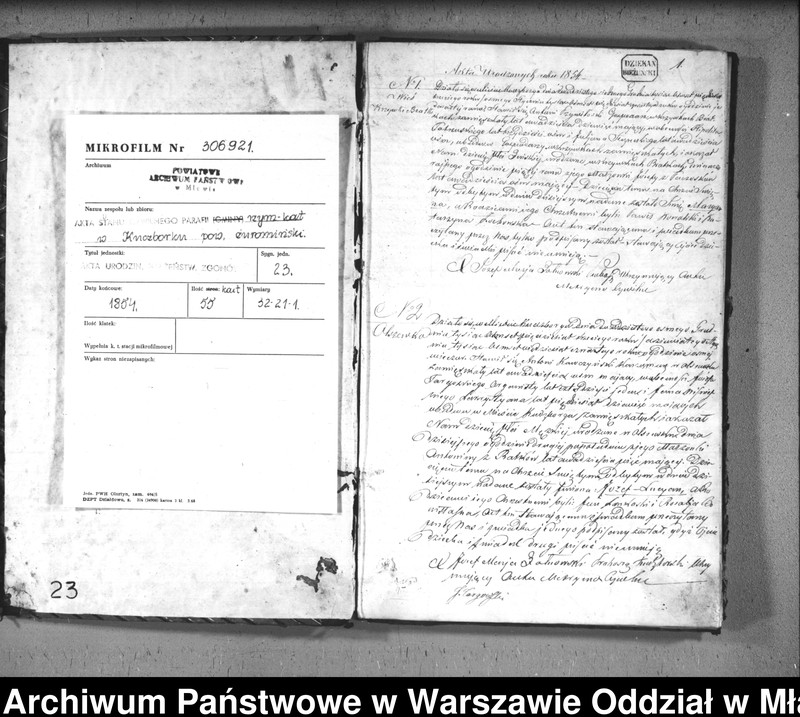 image.from.unit.number "Akta urodzin, małżeństw i zgonów"