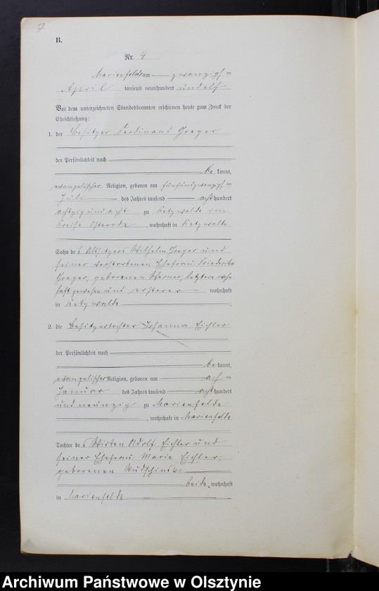 image.from.unit.number "Heiraths-Neben-Register Nr 1 - 12"