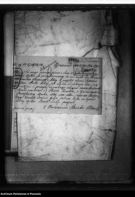 Obraz 17 z jednostki "Przejęcie majątku Rucewko powiat inowrocławski"