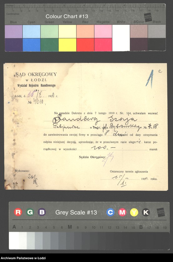 Obraz 4 z jednostki "Szaja Zandberg- sprzedaż manufaktury"