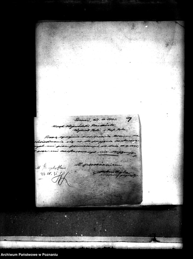 Obraz 5 z jednostki "Przymusowy wykup majątku Gorzycko-Stare powiatu międzychodzkiego"