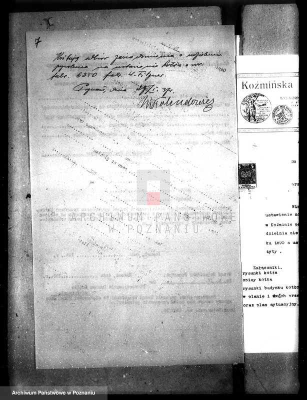 image.from.unit.number "Koźmińska Spółdzielnia Mleczarska w Koźminie nr woj. 6768"