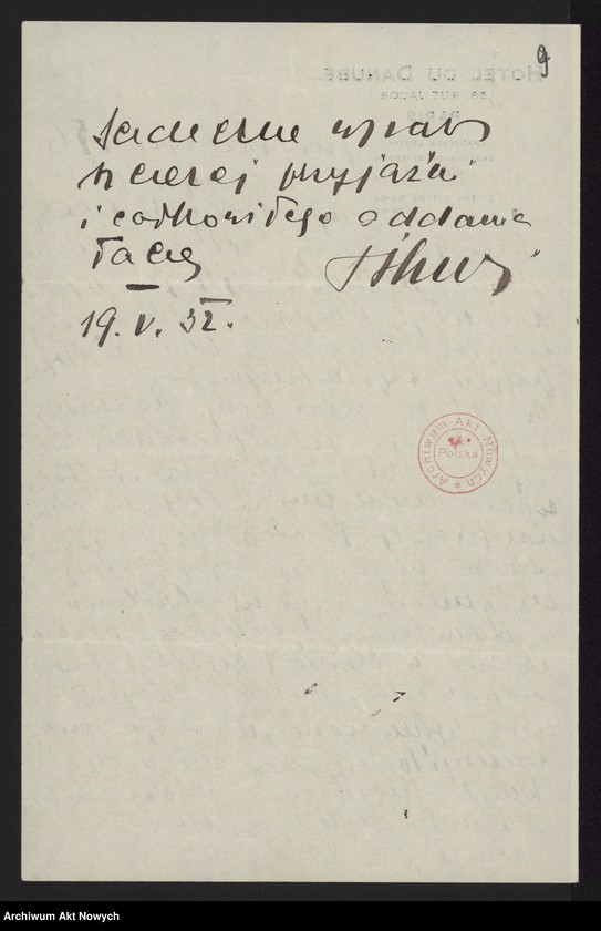 image.from.unit.number "Sikorski Władysław; Załączniki: a) "P=S" z dopiskiem W. Sikorskiego; b) "Ilustrowany Kurier Codzienny", 20 IX 1933, (karta tytuł.); c) "Kurier Warszawski" 15 I 1933 i 21 X 1933 (4 karty); d) "Gazeta Warszawska" 22 IX 1933 r. (karta tytuł.); e) "Myśl i Czyn", nr 1 z dn. 145 x 1933 r.; f) wycinki prasowe; L.17 (odpowiedź - rękopis)"