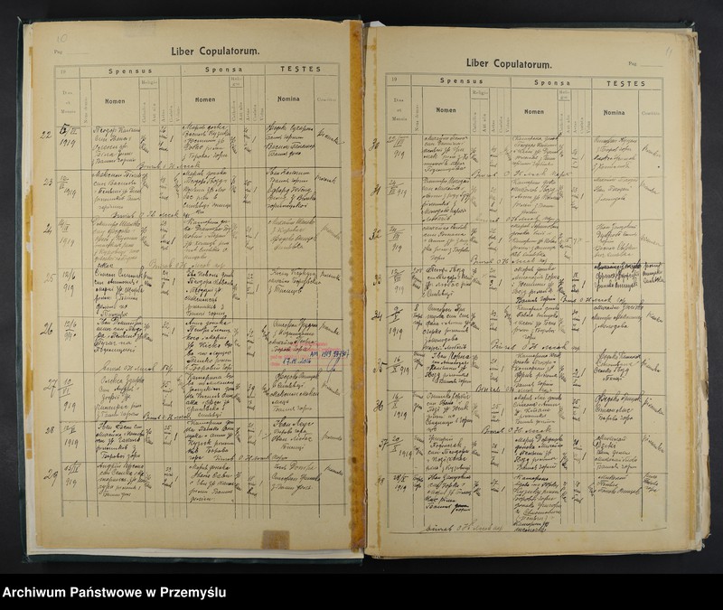 Obraz 9 z jednostki "Księga małżeństw i zgonów"