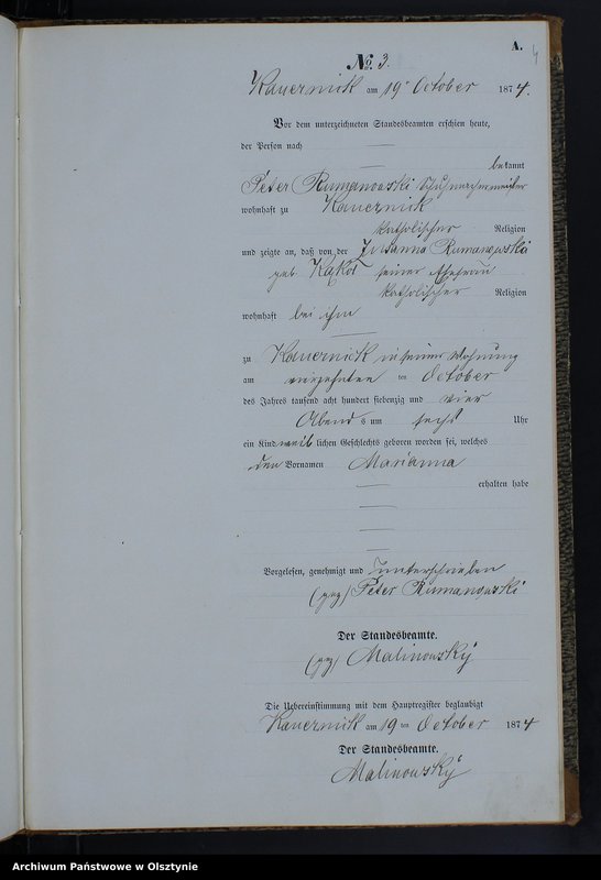 image.from.team "Urząd Stanu Cywilnego w Kurzętniku pow. nowomiejski"