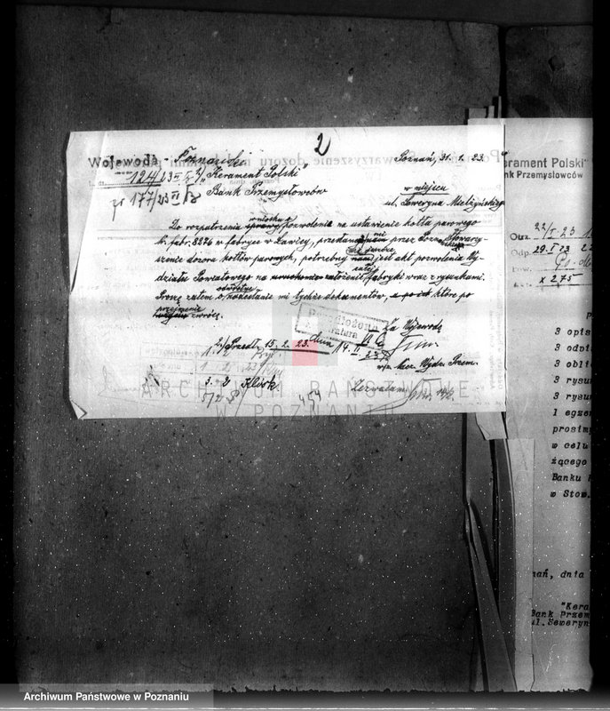 image.from.unit.number "Wyroby ceramiczne "Korament" Ławica powiat Poznań nr woj. 91"