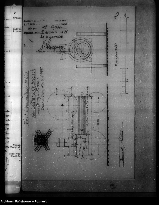 Obraz 12 z jednostki "Garbarnia Fr. Kosteszy w Zbąszyniu pow. nowotomyski, nr woj. kotła 2440"