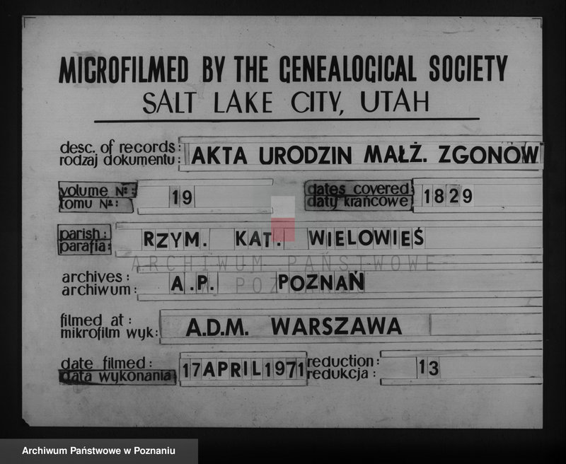 image.from.unit.number "Księga zaślubionych, urodzeń i zgonów"