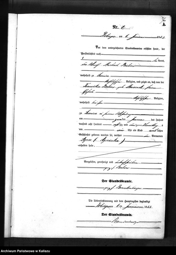 Obraz 10 z jednostki "[Księga urodzeń]"