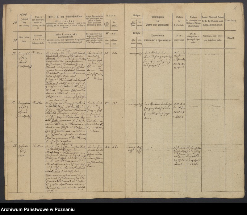 Obraz 6 z jednostki "Duplikat des Trauregisters"