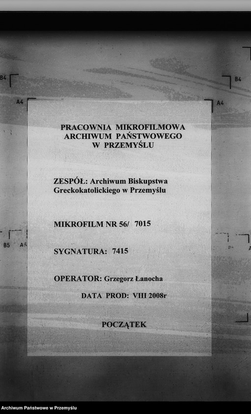 image.from.unit.number "[Kopie ksiąg metrykalnych parafii Żegiestów z filią Zubrzyk (dekanat Muszyna)]"