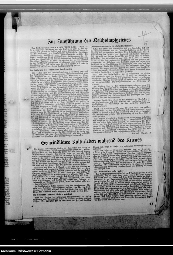 Obraz 9 z jednostki "Gerth, Erich, Amtskommissar in Schwetzkau/, Kreis Lissa - Święcichowo, powiat Leszno"