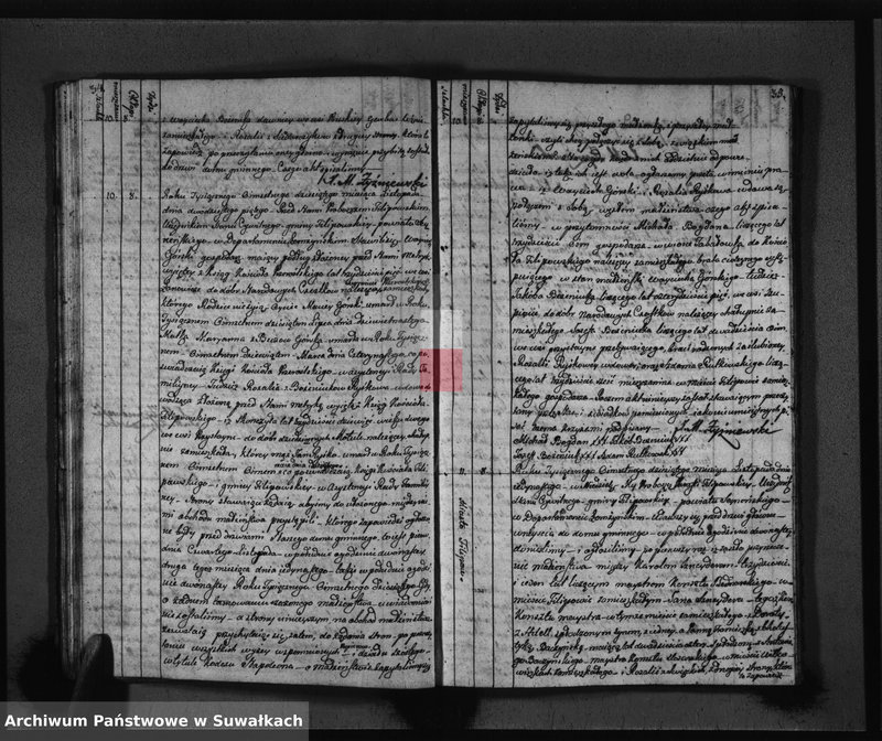 image.from.unit.number "Akta Zaślubionych Gminy Filipowskiey od 1go Maja 1810 Ru aż do ostatnich dni Grudnia 1811 r."