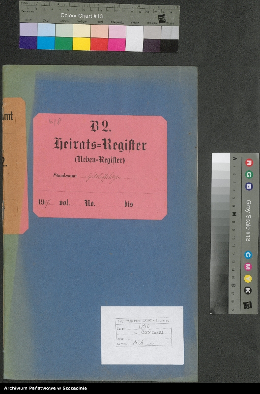 Obraz 2 z jednostki "Heiratsregister"