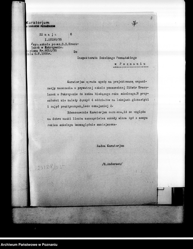 Obraz 12 z jednostki "Prywatna Szkoła Powszechna SS. Urszulanek w Pokrzywnie"