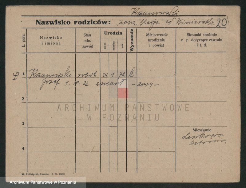 Obraz 20 z jednostki "Krzaczek - Krzyślak"