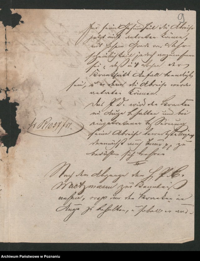 Obraz 14 z jednostki "A. betr. Johann von Jastrzębski, Geistlicher"