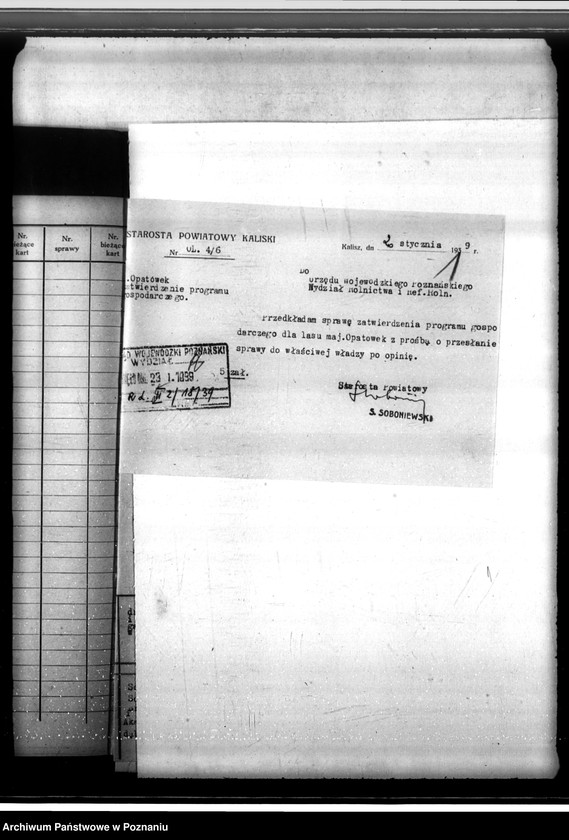 Obraz 5 z jednostki "Majątek Opatówek powiat kaliski sprawy leśne"