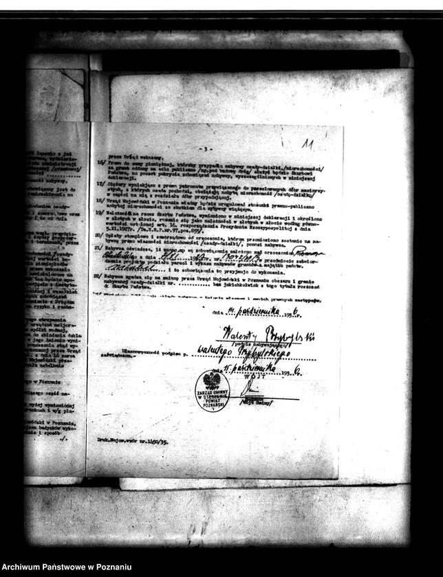 Obraz 15 z jednostki "Parcelacja lasu Witobel XV powiatu poznańskiego Walenty Przybylski"