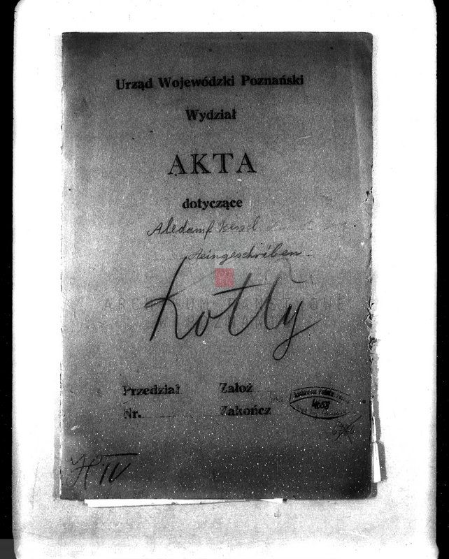 Obraz 4 z jednostki "Zatwierdzenie projektu zakładu przemysłowego w /cegielni nr 459/ J. Dziatkiewicza w Szwederowie pod Bydgoszczą"