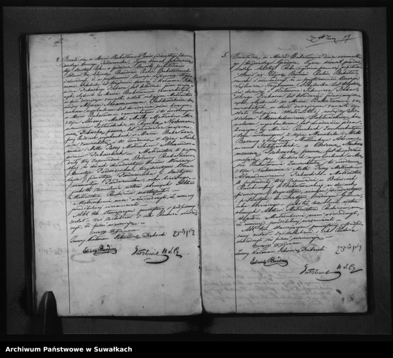 image.from.unit.number "Duplikat Akt Urodzonych, Zaślubionych i Umarłych Urzędnika Stanu Cywilnego Wyznania Mojżeszowego Okręgu Bakałarzewskiego za rok 1856"