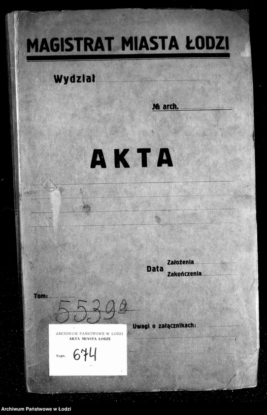 Obraz 4 z jednostki "Akta tyczące się skarg i zażaleń"