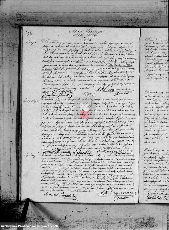 image.from.unit.number "Duplikat Aktów Urodzenia, Małżeństw i Zejścia dla Filiału Ewangelicko- Augsburgskiego w mieście Serejach na rok 1856"