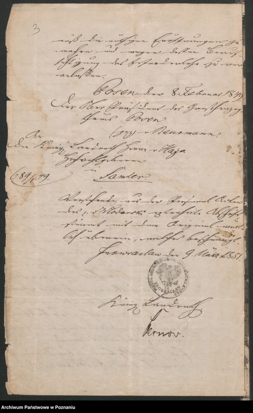 image.from.unit.number "A. betr. den polnischen Überläufer Honoratius von Włodarski"