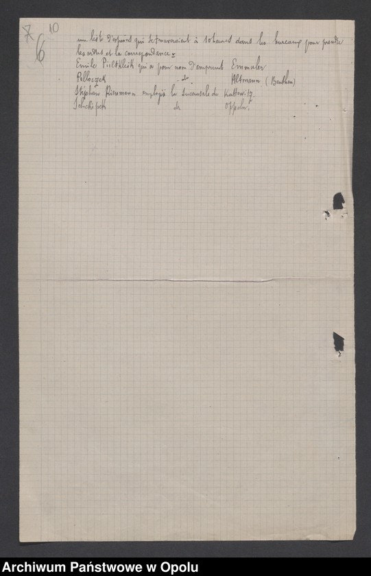 Obraz 13 z jednostki "Renseignements /Biuletyny wywiadowcze/"